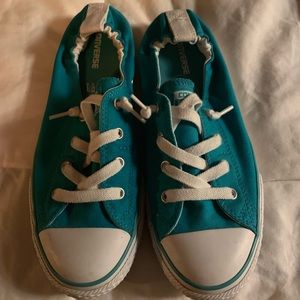 Teal Converse
